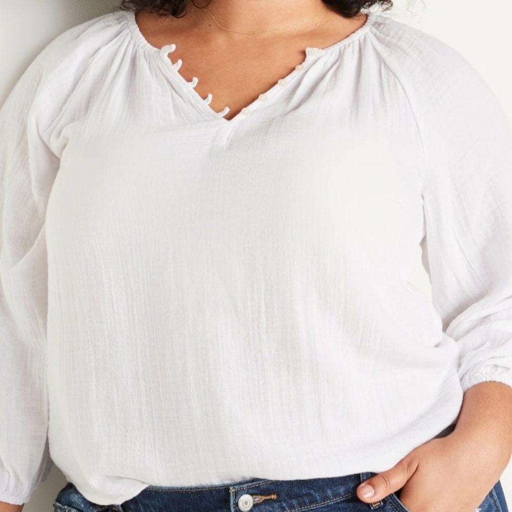 NWT Long sleeve blouse size 3x
